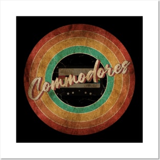 The Commodores Vintage Circle Art Posters and Art